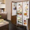 Установка холодильника на кухне