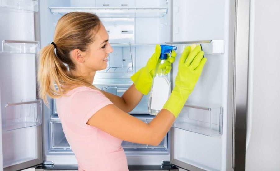 мыть холодильник