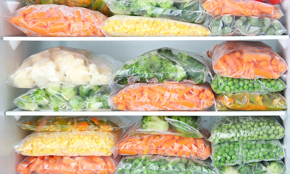 Сколько хранятся замороженные овощи